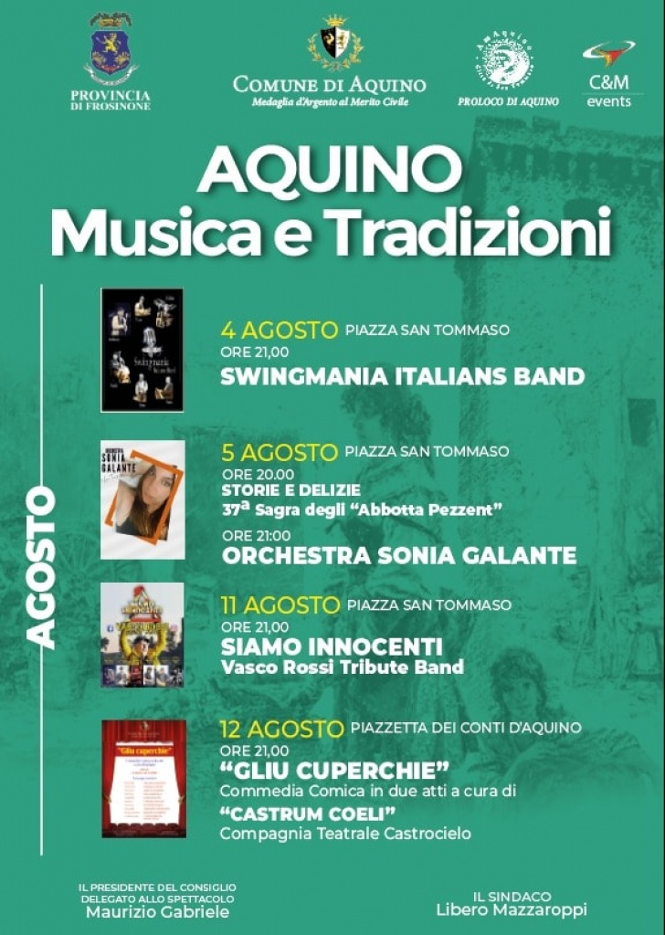 Locandina eventi 